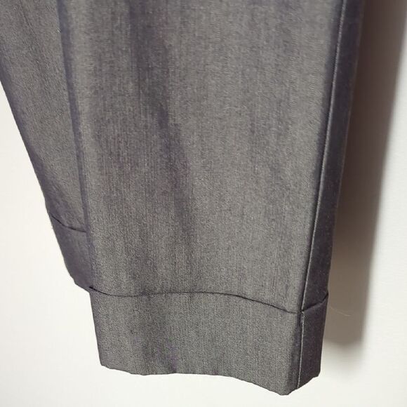 Banana Republic Gray Ankle Pants with Straight Leg - Picture 3 of 7